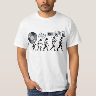 T-shirt Évolution musicale