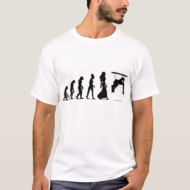 T-shirt Evolution shibari (Devant)