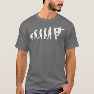 T-shirt Evolution Snowboard Snowboard Snowboard