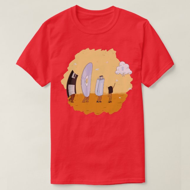 T-shirt Évolution technologique (Design devant)