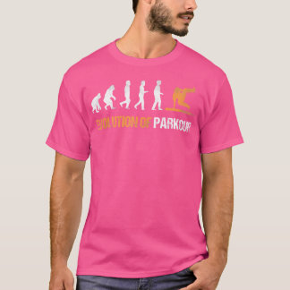 T-shirt Évolution Traceur de saut debout praticien Par