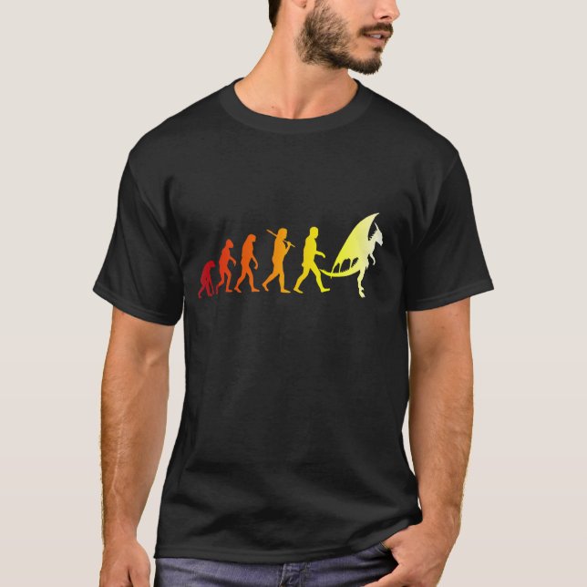 T-shirt Évolution velue (Devant)