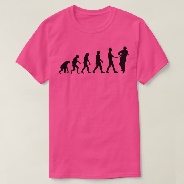 T-shirt Évolution violoniste 3 (Design devant)