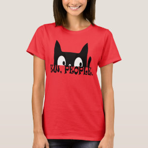 T-shirt Ew People Drôle Chat Noir Femmes