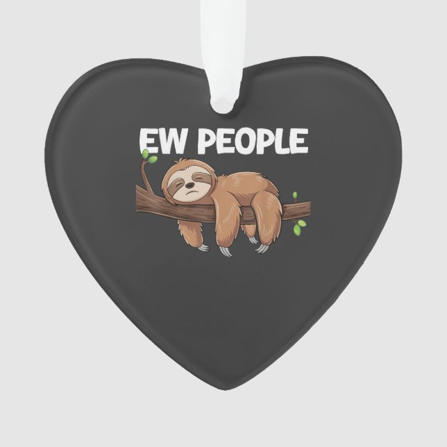 T-shirt Ew People Paresseux (devant)