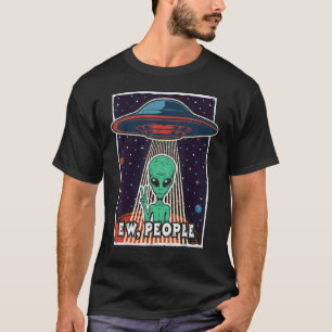 T-shirt Ew Personnes Ufo Alien