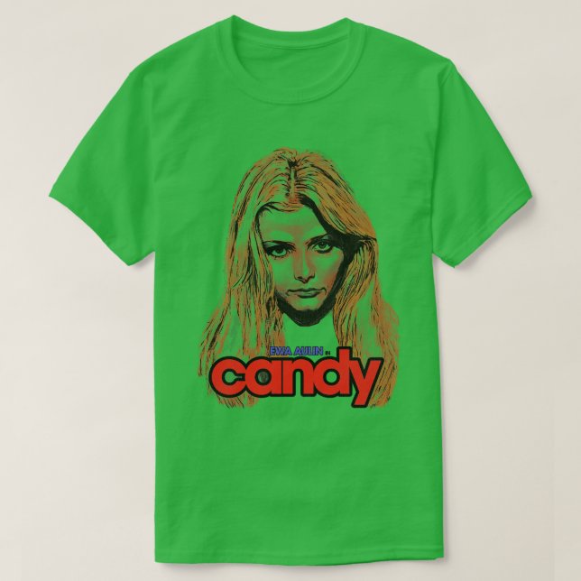 T-shirt Ewa Aulin à Candy (Design devant)