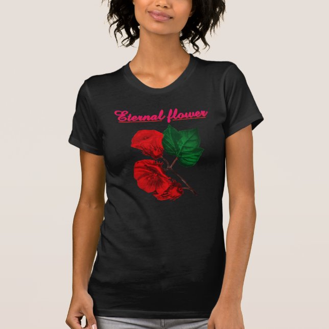 T-Shirt Ewige Blume  (Vorderseite)