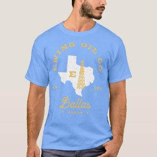 T-shirt Ewing Oil Co Dallas Texas Est 1930