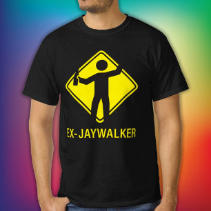T-shirt Ex Jaywalker Drôle Sobriété Dit