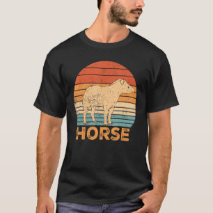 T-shirt Ex Mormon Tapir Horse LDS Retro Exmo Horse_3