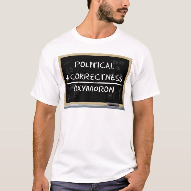 T-shirt Exactitude politique ? (Devant)