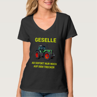 T-shirt Examen d'obtention du diplôme d'un tracteur parten