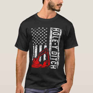 T-shirt Excavateur Hole y ditch