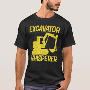 T-shirt Excavatrice Cool Pour Hommes Femmes Opéra Équipeme