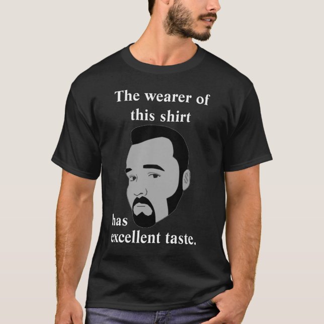 T-shirt Excellent goût (foncé) (Devant)