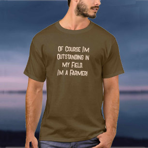 T-shirt Exceptionnel dans mon champ. Agriculteur