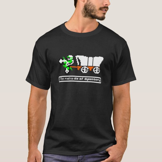 T-shirt Excitebike rencontre la traînée de l'Orégon (Devant)