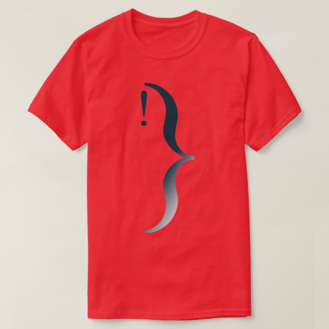 T-shirt Exclamation (Design devant)