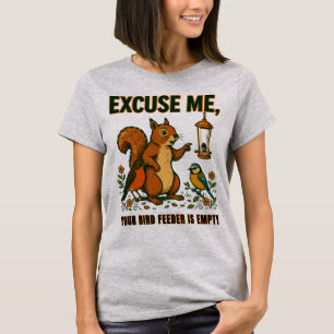 T-shirt Excusez-Moi Votre Mangeoire Est Vide