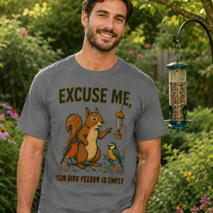 T-shirt Excusez-Moi Votre Mangeoire Est Vide