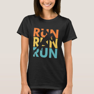 T-shirt Exécuter Exécuter Exécuter Des Cadeaux Vintages Po