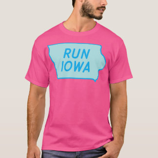 T-shirt Exécuter Iowa