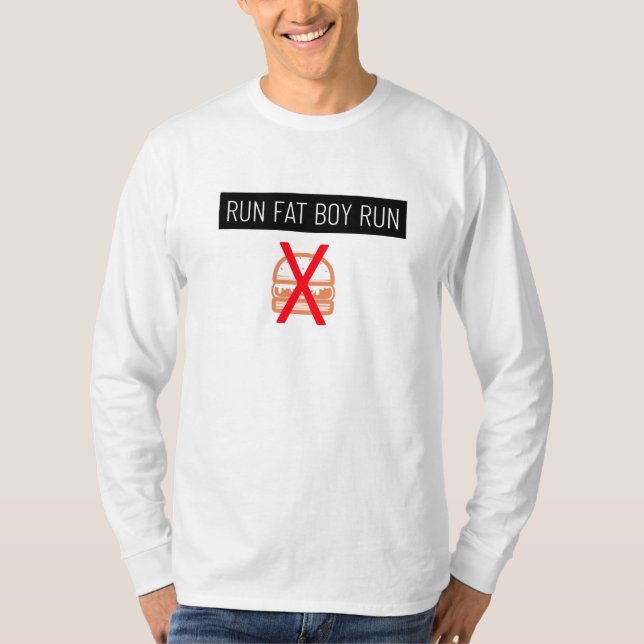 T-shirt Exécuter la course fatboy Running (Devant)