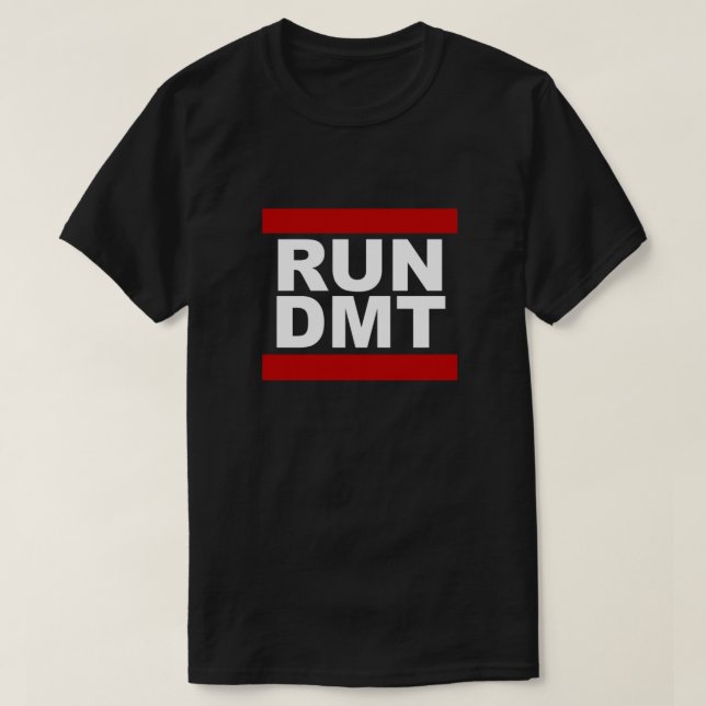 T-shirt EXÉCUTER le DMT ajusté (Design devant)