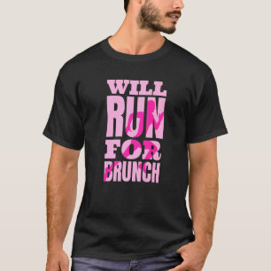 T-shirt Exécuter Pour Brunch Running 1