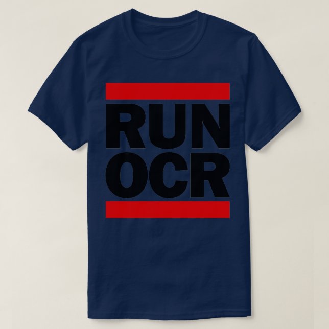 T-SHIRT EXÉCUTER UN OCR (Design devant)