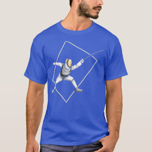 T-shirt Exécution D'Une Flèche Ou D'Une Riposte À L'Escrim