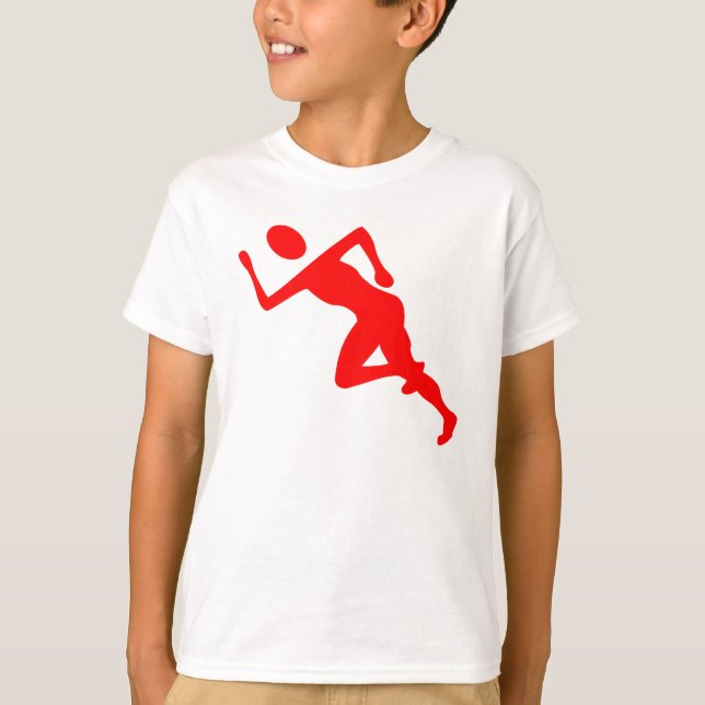 T-shirt Exécution - Rouge (Devant)