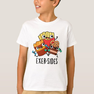 T-shirt Exer-sides Blague d'exercice drôle