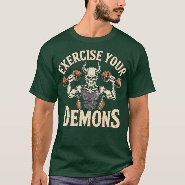 T-shirt Exercez vos Demons-Photoroom (Devant)
