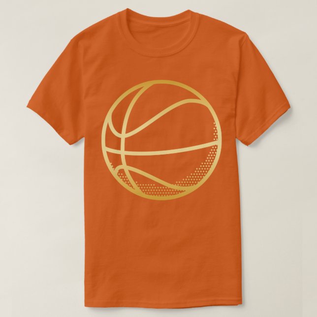 T-shirt Exercice de basket-ball (Design devant)