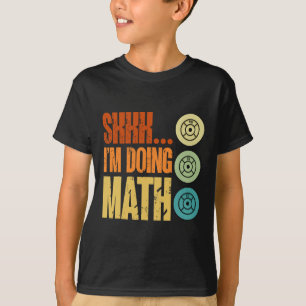T-shirt Exercice de musculation Fitness Shhh I’m Do