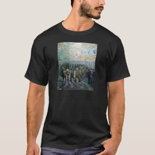 T-shirt Exercice de prisonniers de Vincent van Gogh (aprè