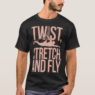 T-shirt Exercice de Yoga Aérien Professeur de Yoga Aérien