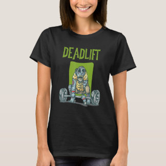 T-shirt Exercice d'entraînement au poids mort Zombie T