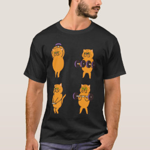 T-shirt Exercice du bras de chat persan