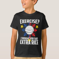 Exercice ? J'ai pensé que vous avez dit le riz