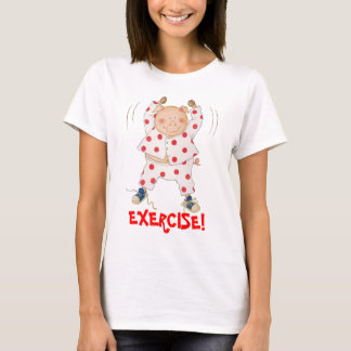 T-shirt Exercice porcin mignon