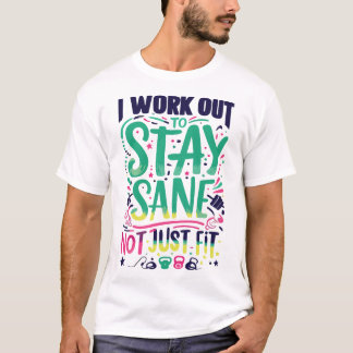 T-shirt Exercice pour rester en attente