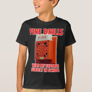 T-shirt Exercices contre l'incendie