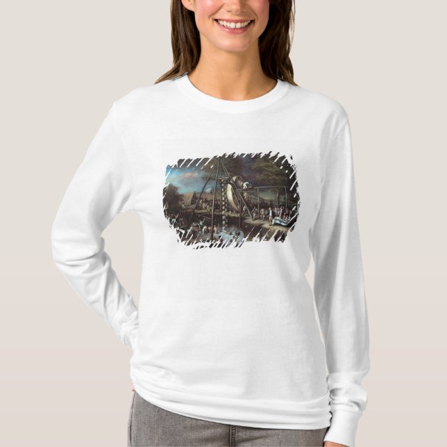 T-shirt Exhumation du mastodonte, 1806 (Devant)