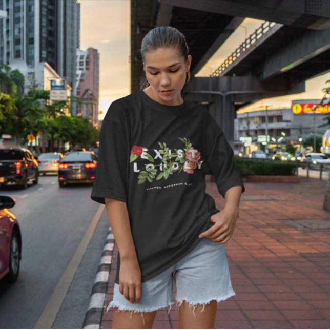 T-shirt Existe de grandes fleurs (Créateur téléchargé)