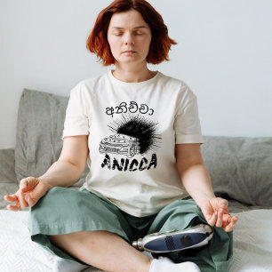 T-shirt Existential Grunge ANICCA(අනිච්ච)Punk Impermanence