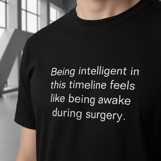 T-shirt Existentialism Introvert