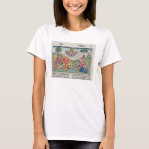 T-shirt Exodus 16 13-22 God provides quail and manna to th